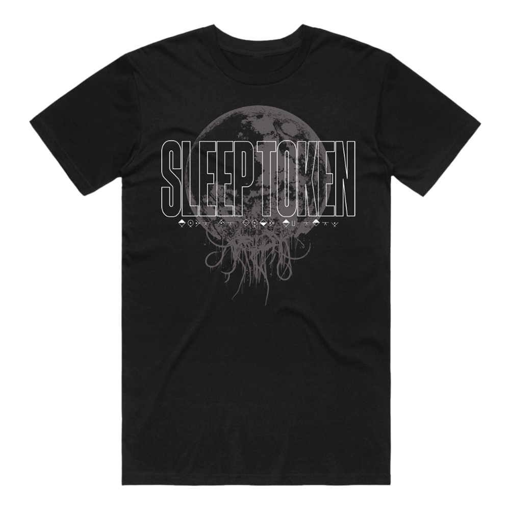 Sleep Token Moon Tee – Black