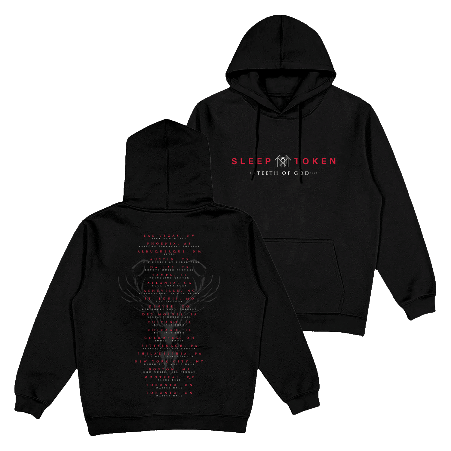 Teeth of God Tour Hoodie