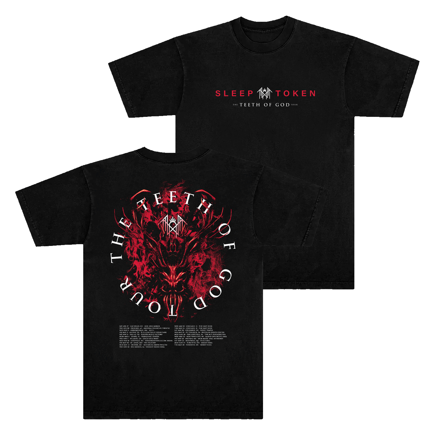 Teeth of God Tour Tee